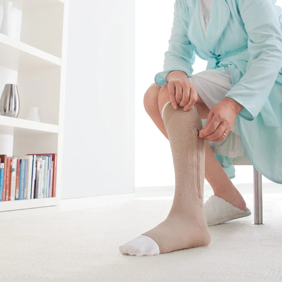 Calcetin Alta Compresion Unisex JOBST Ulcercare