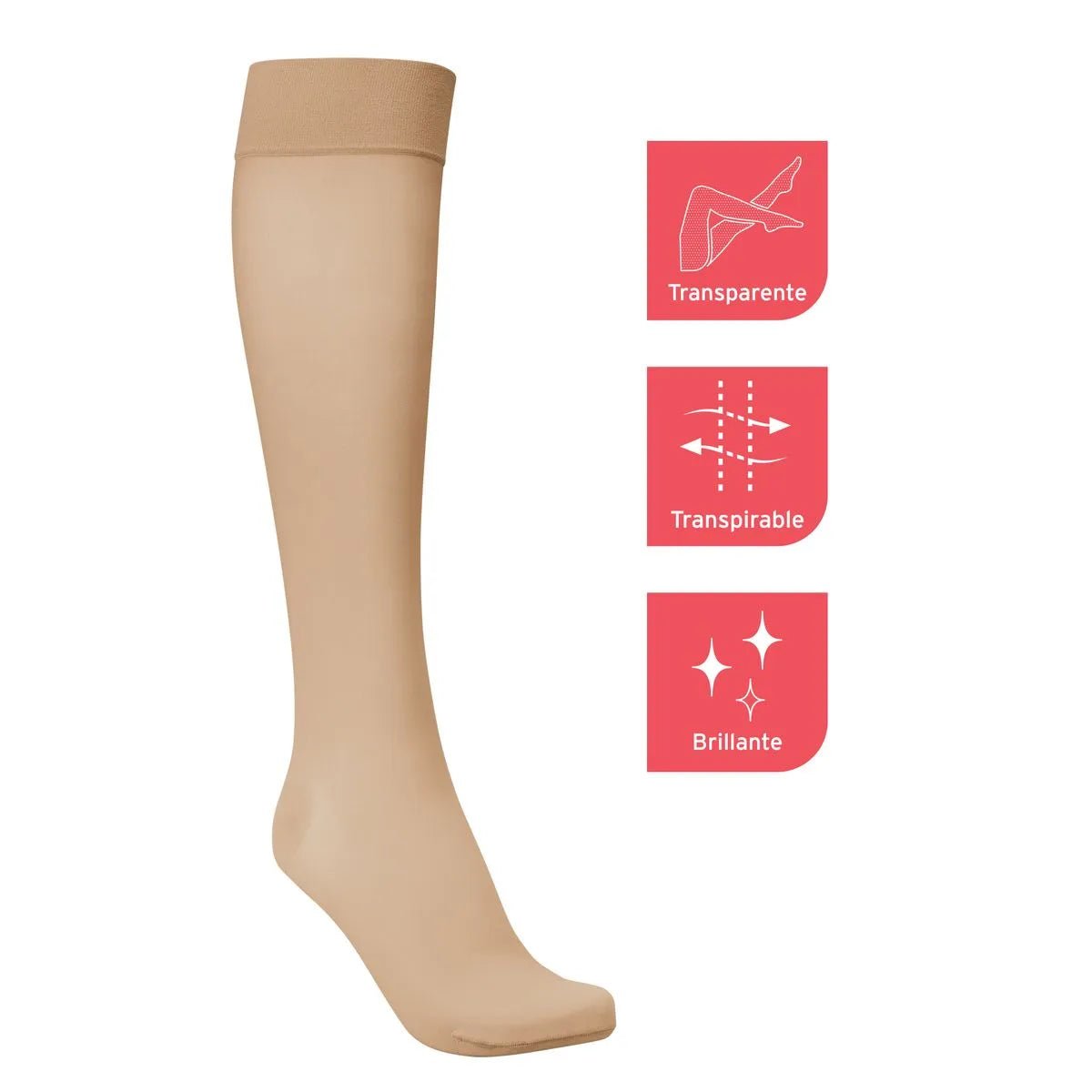 Mini Media Rodilla Compresiva JOBST Ultrasheer