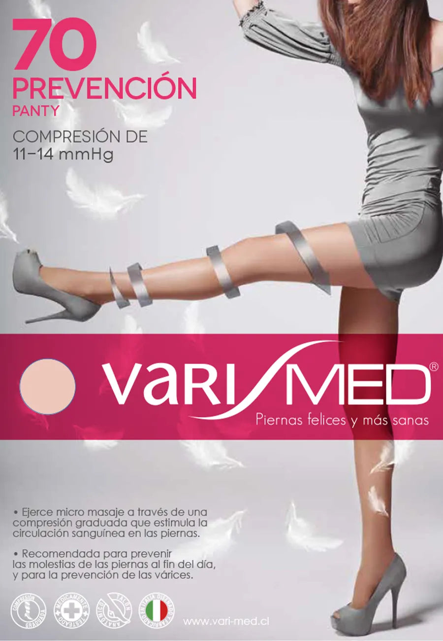 Panty Compresión Varimed 70 11-14 mmHg