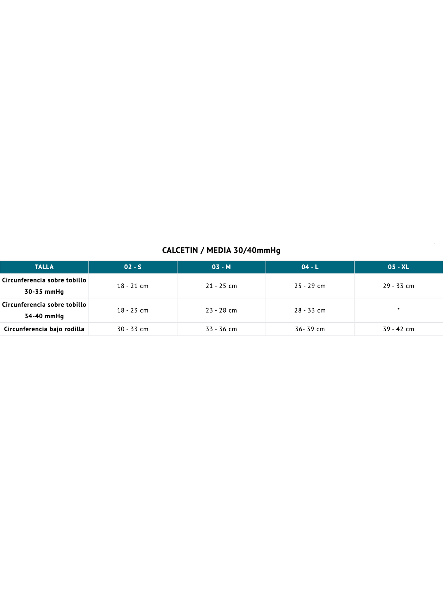 Calcetín Compresión Varimed 30-40 mmHg microfibra punta abierta con calzador