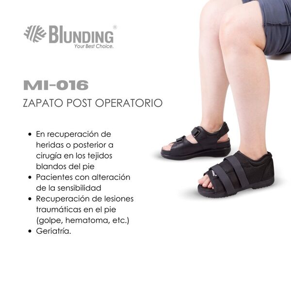 Zapato Post Operatorio Blunding