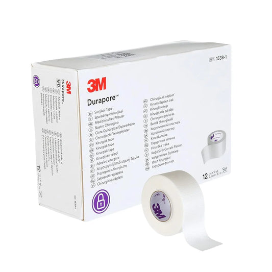 Tela Adhesiva Seda Durapore 2,5 cm x 9,1 m  3M unidad