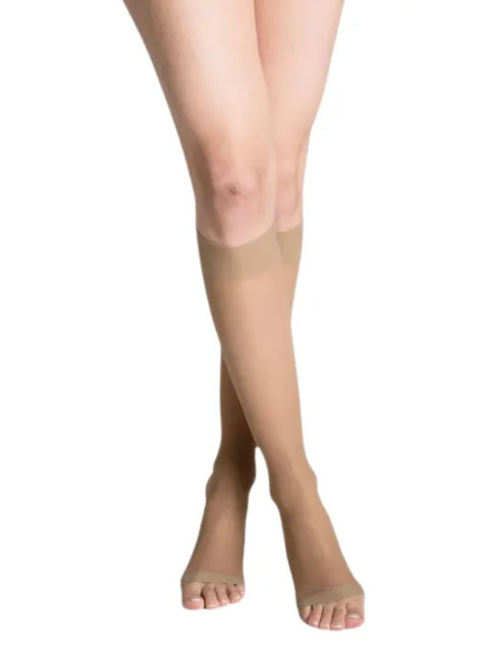 Mini media Segreta 140 Punta Abierta compresión graduada 18-22 mmHg