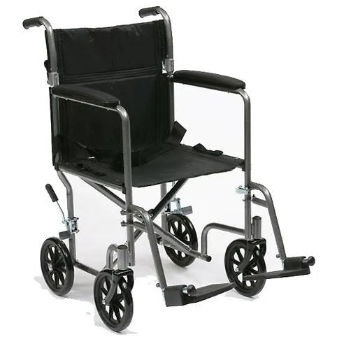 Silla de Ruedas Geriátrica Acero