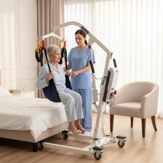 Grúa de Transferencia Eléctrica para Pacientes JL9102