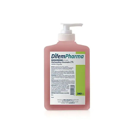 Jabón De Clorhexidina Al 2% De 340 ml