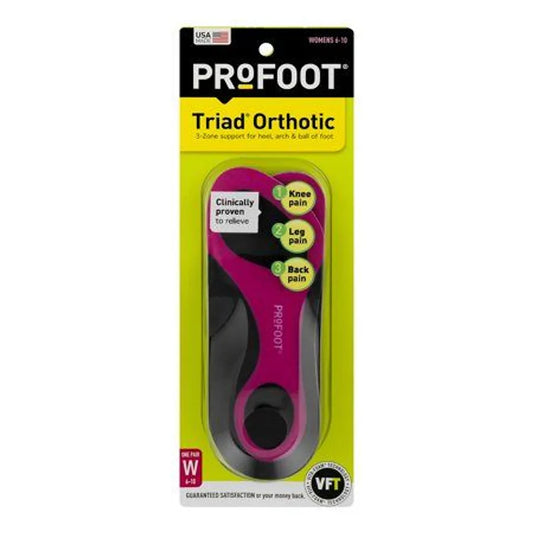 Plantilla Profoot Antifatiga 3/4 Triad Mujer