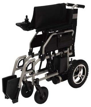 Silla de Ruedas Eléctrica Plegable UN5007 28 kg con Batería de Litio